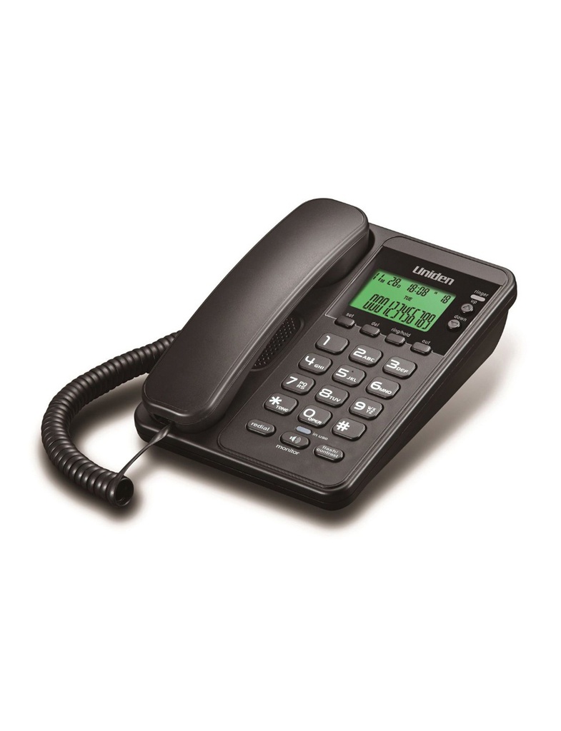 Teléfono Alámbrico Uniden As6404Blk