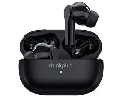 Audífonos Inalámbricos Lenovo lp1sbk negro