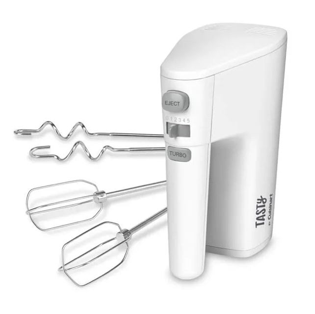 Batidora De Mano Tasty 5 Velocidades Con Turbo Blanco