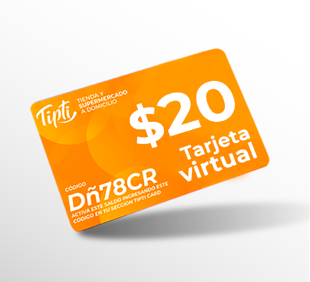 Tipti Card $20