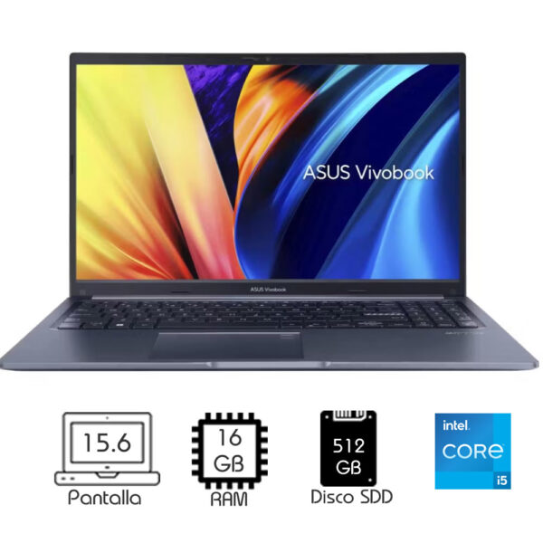 Laptop Asus Vivobook X1504V I3-1315U 8GB 512GB 15.6″FHD