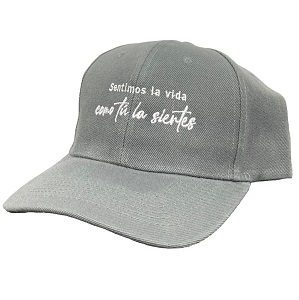Gorra Color Gris tipo Baseball - Grupo Hospitalario Kennedy Brands