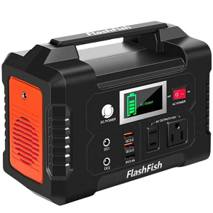 Banco de Poder Carga Portátil -Estación de energía - 200W Portable Power Station - Marca FlashFish 40800mAh