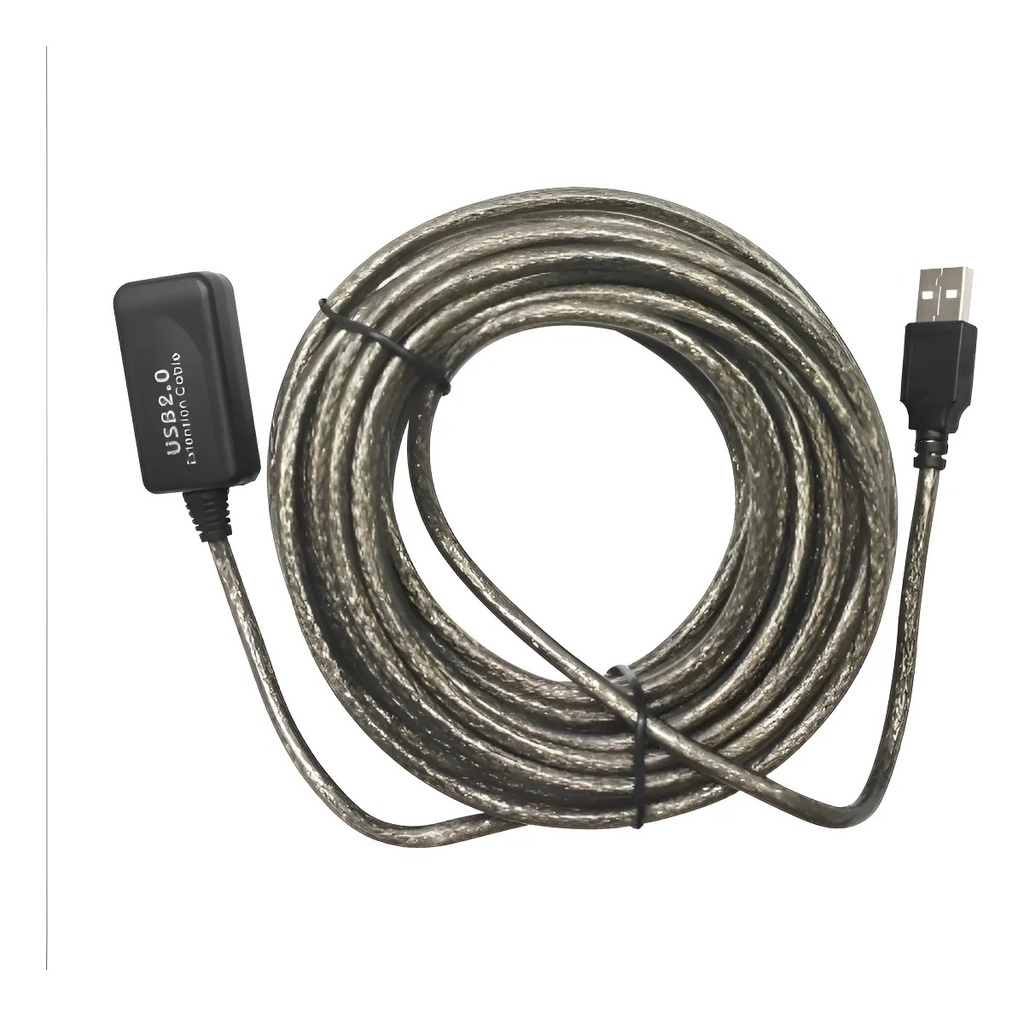 Cable Extensión Usb Macho Hembra Amplificada 7.5m