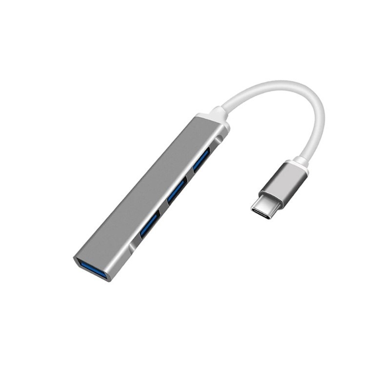 Hub Tipo C A Usb 4 Puertos 3.0