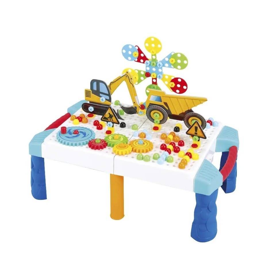 Juego De Construcción Infantil Con destornillador, 338 Piezas