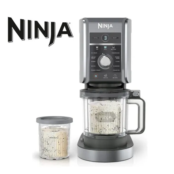 Máquina para Helado Yogurt Batidos y Postres Ninja CREAMi Deluxe XL 11-1 NC501