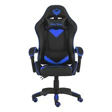SILLA GAMER MT-CHR04 NEGRA/AZUL MEETION