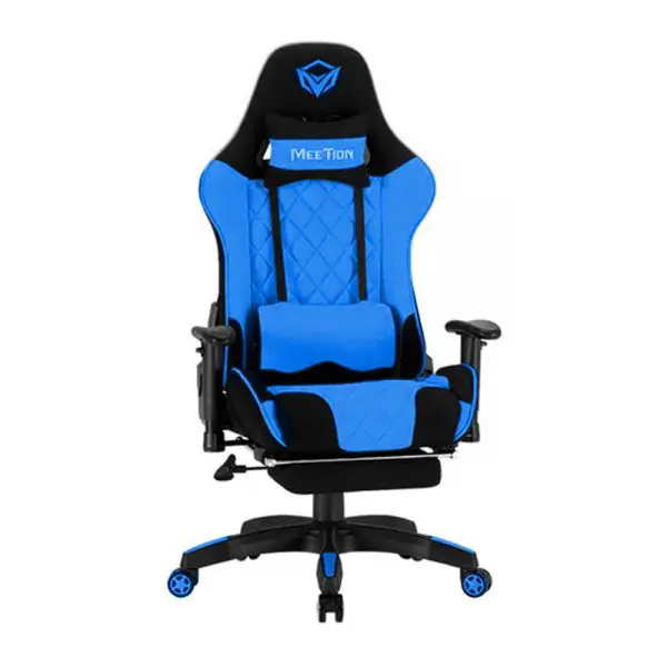 SILLA GAMER MT-CHR25 NEGRA/AZUL MEETION