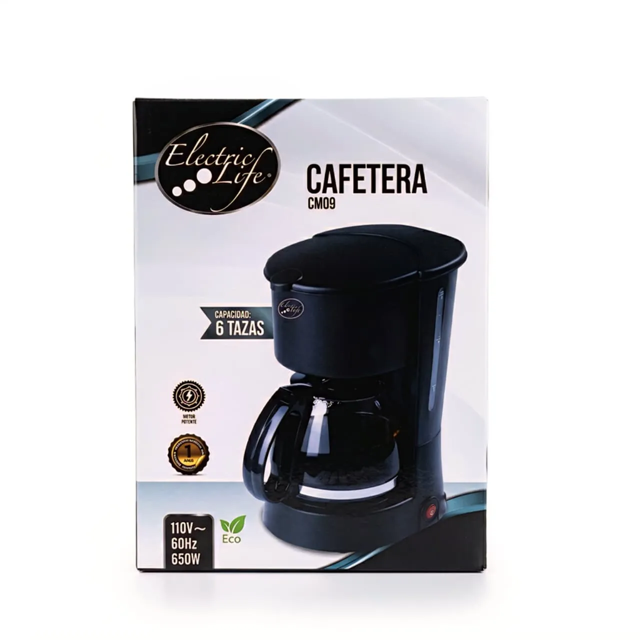 Cafetera Electric Life 6 Tazas