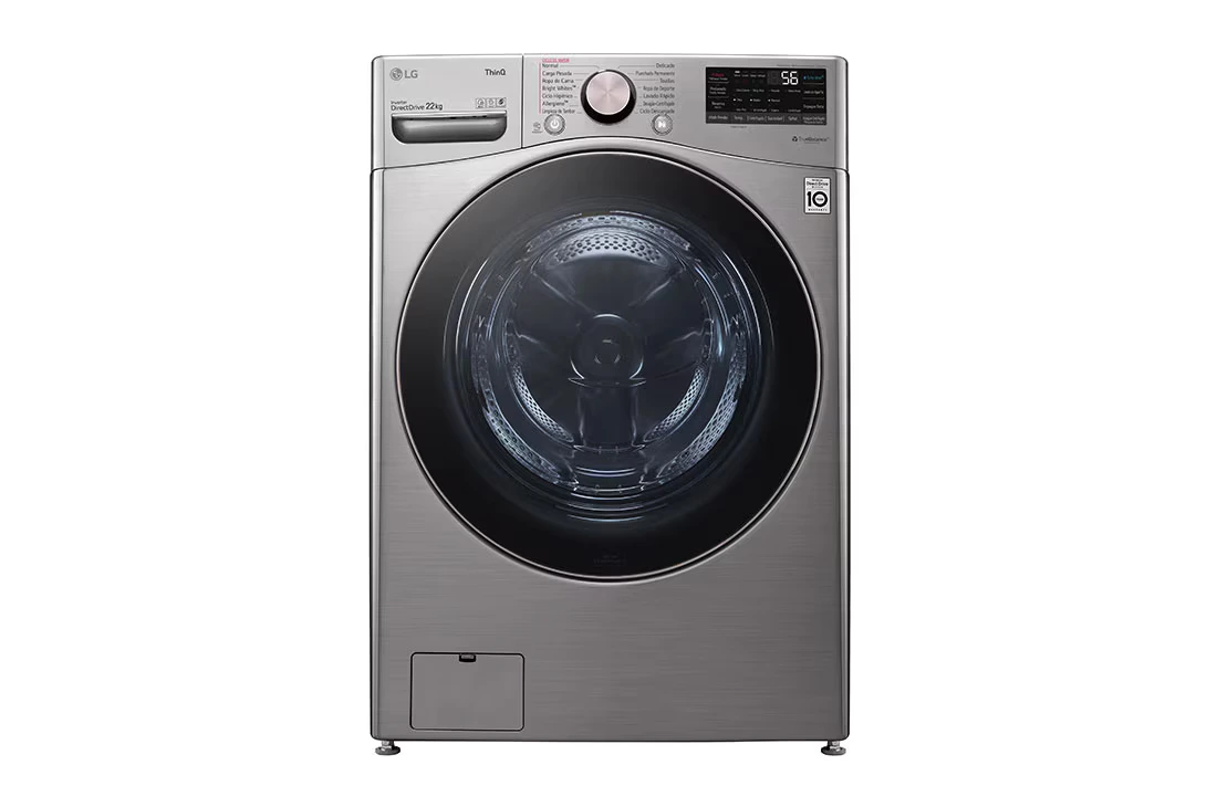 LAVADORA CARGA FRONTAL 22kg Gris WM22VV2S6BR