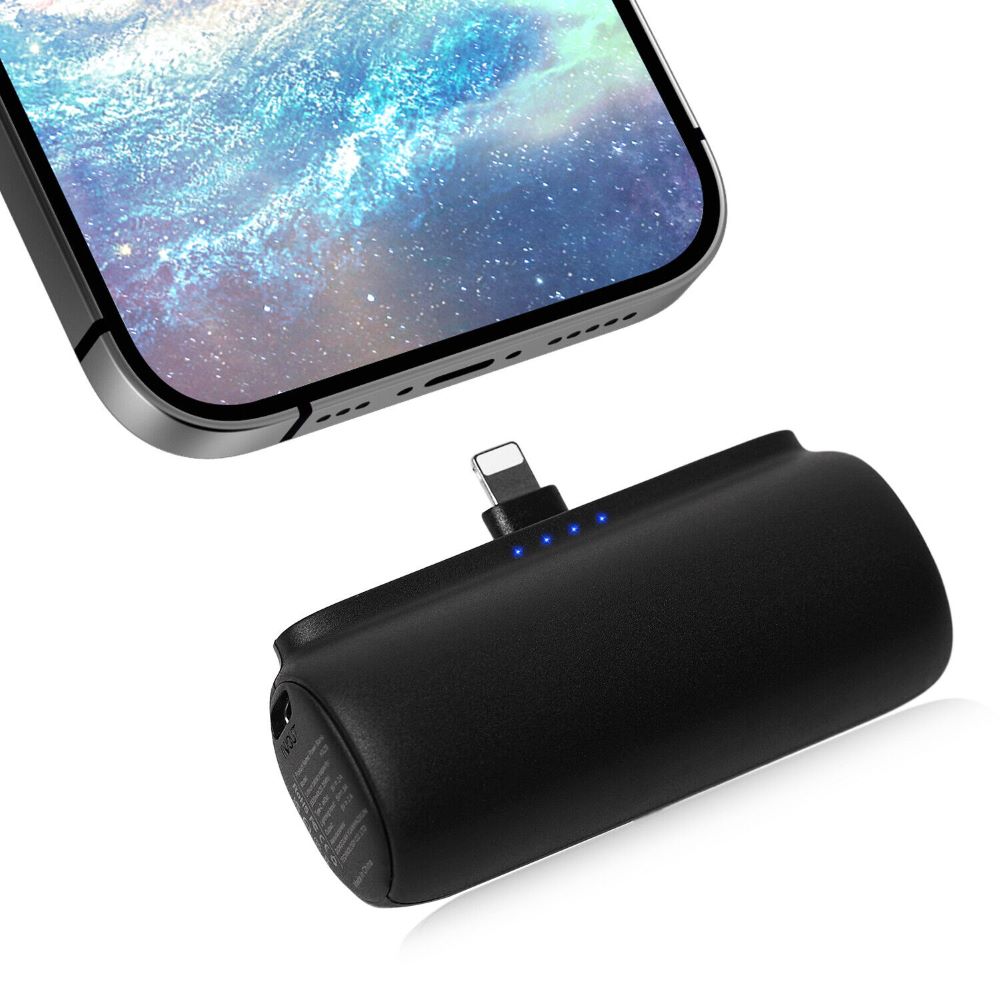 Mini powerbank para apple y android, ebasix