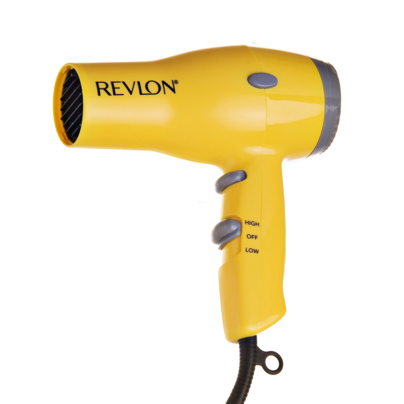 Secador De Cabello Ionico Compacto Revlon 1875W Amarillo
